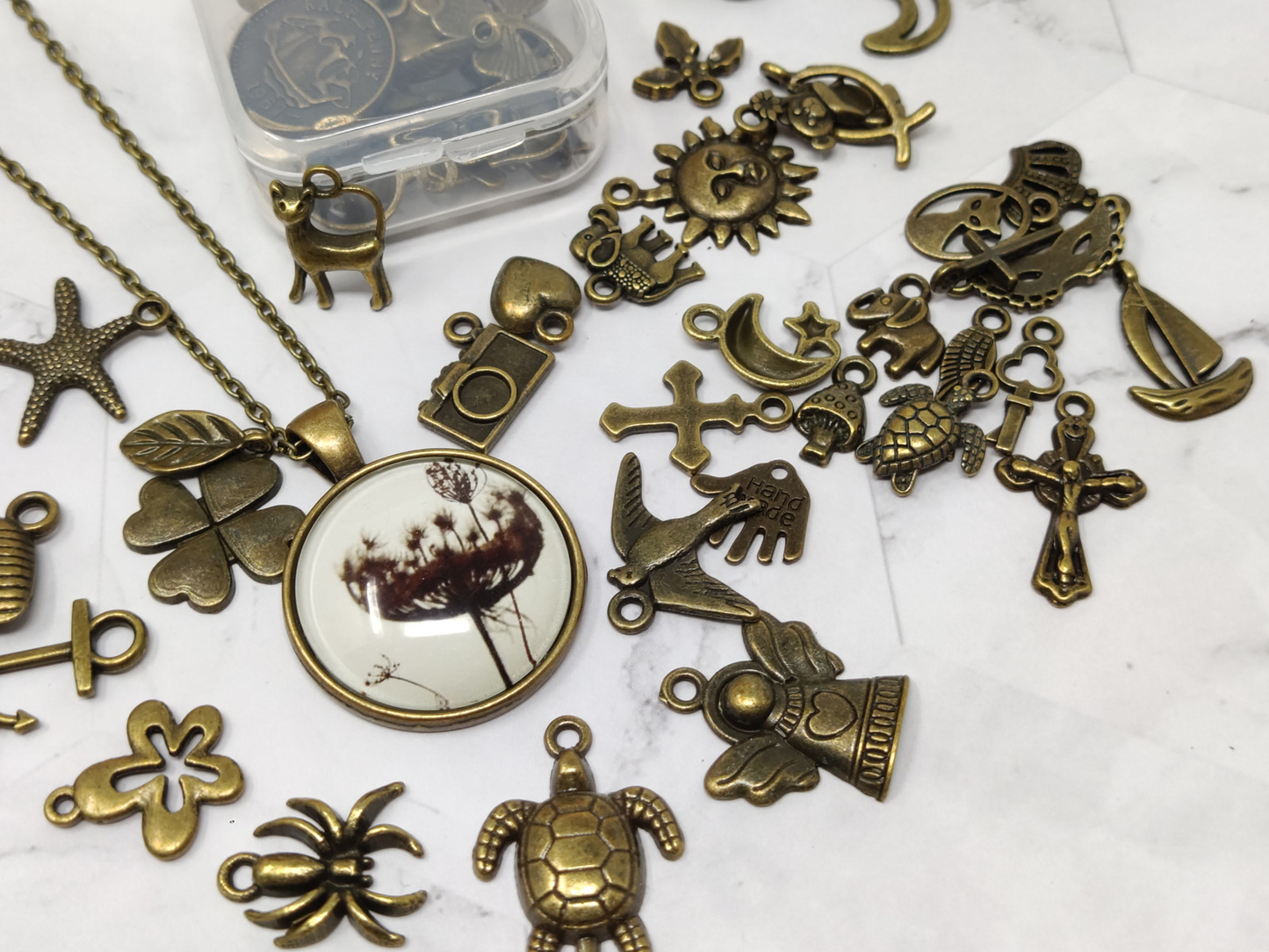 20 pcs Bulk Alloy Charms for Bracelet or Necklace Pendant for Jewelry Making Supplies