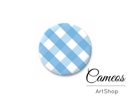 Round handmade glass cabochons 8mm up to 25mm, Stripes- L134 - Cameos Art Shop