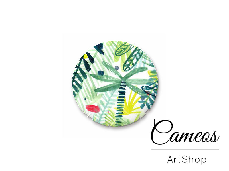 Round handmade glass cabochons 8mm up to 25mm, Dragonfly Motive- L226 - Cameos Art Shop