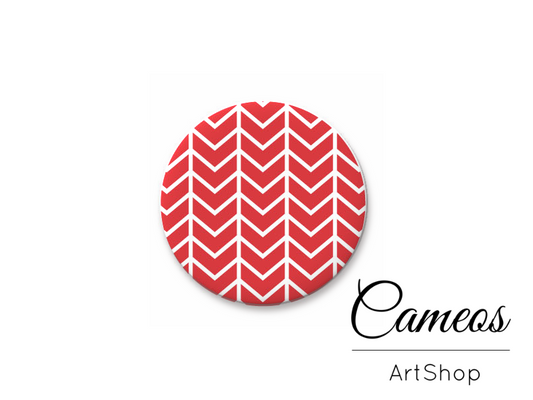 Round handmade glass dome cabochons 8mm up to 25mm, Geometric- L389 - Cameos Art Shop