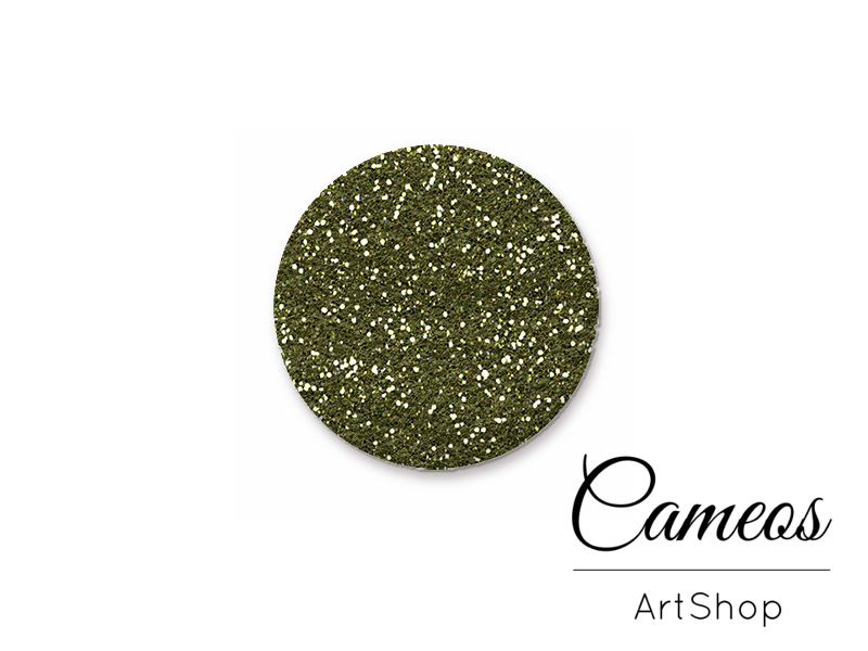 Round handmade glass dome cabochons 8mm up to 25mm, Sparkle- L433 - Cameos Art Shop