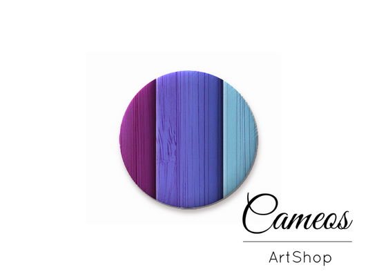 Round handmade glass dome cabochons 8mm up to 25mm, Stripes- L472 - Cameos Art Shop