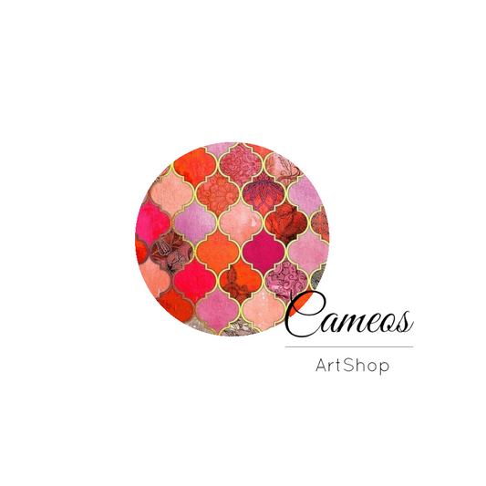 CUSTOM ORDER- Glass Domes, 18mm , Photo Glass Cabochons