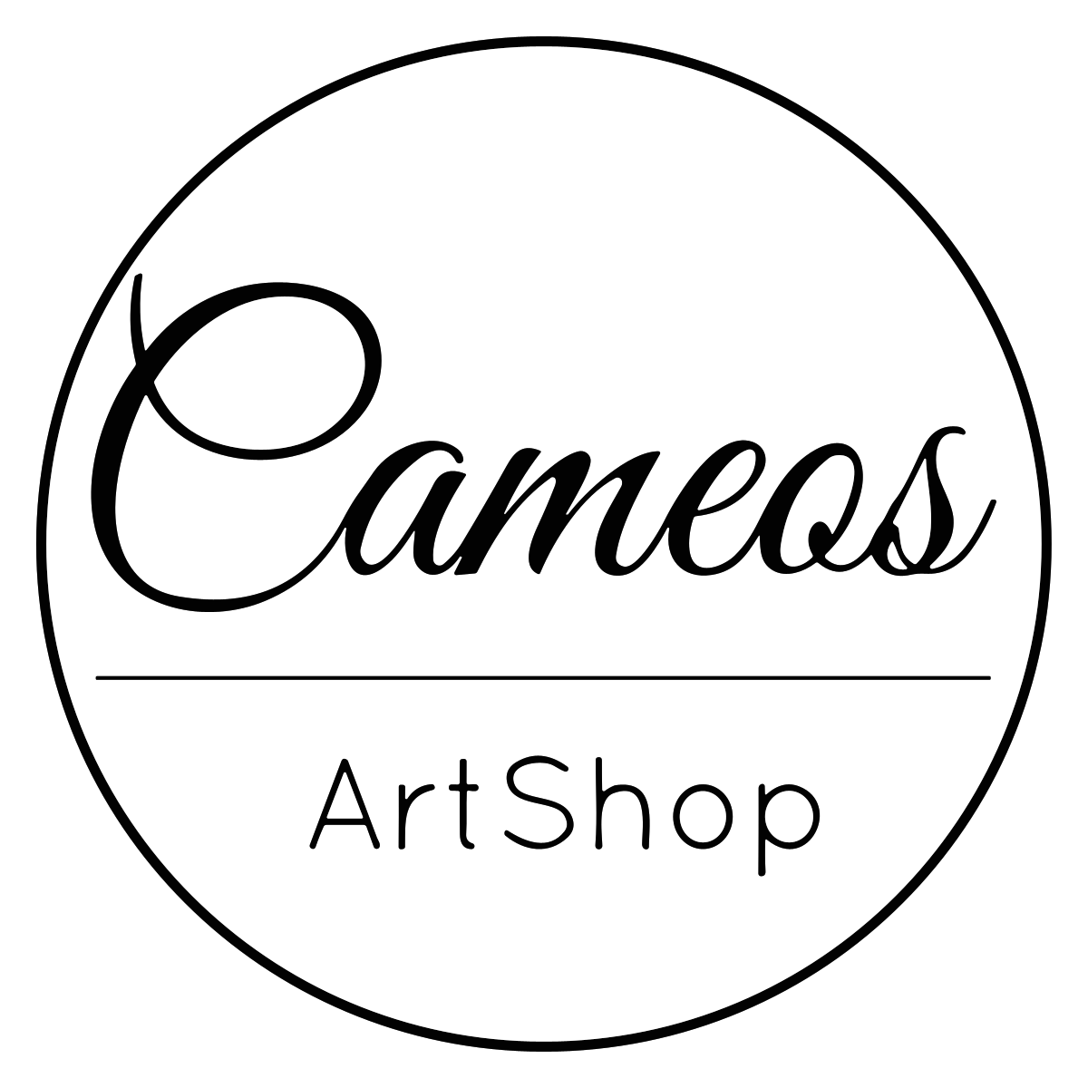 Cameos Art Shop logo