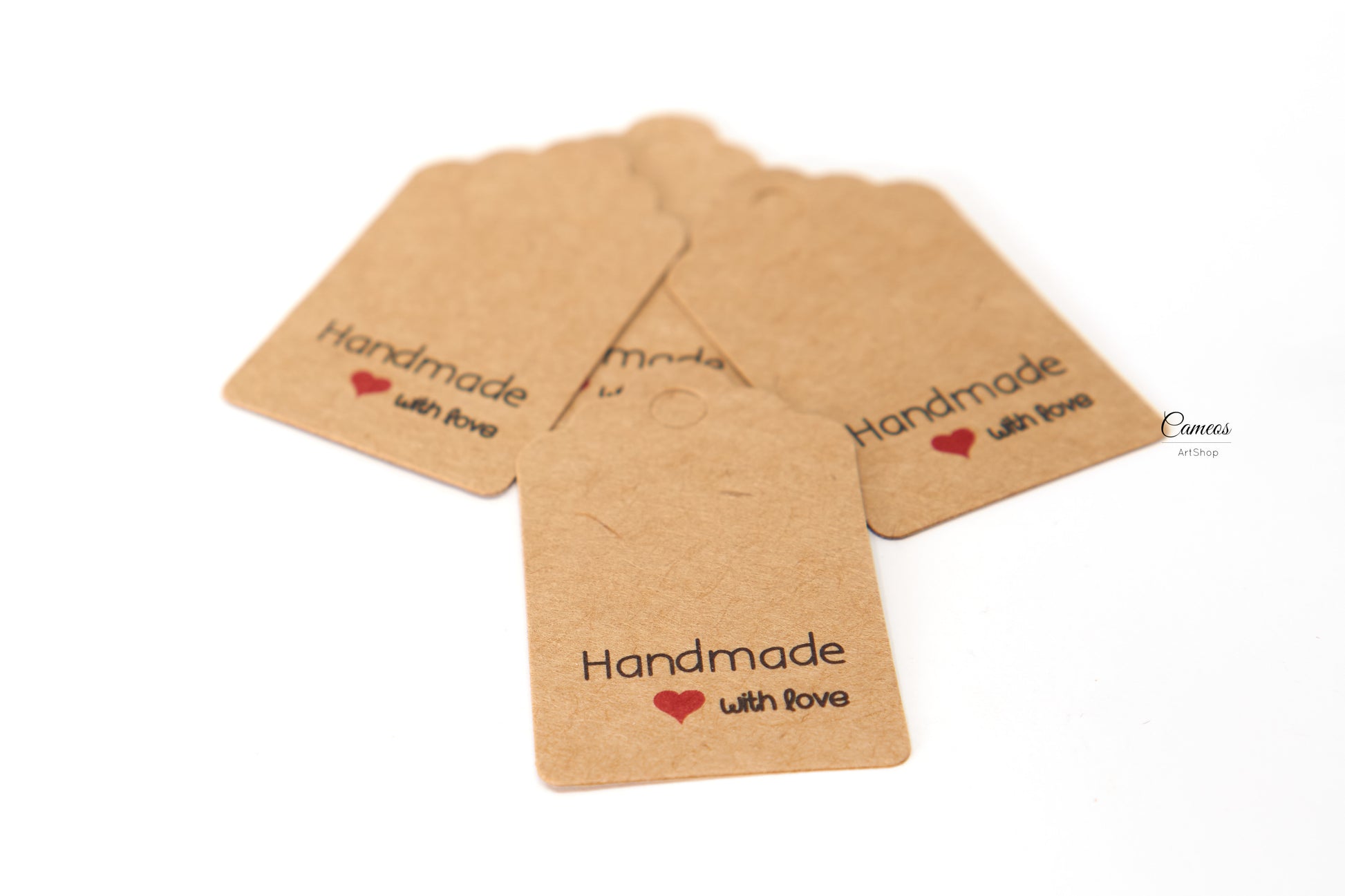 Handmade with Love Gift Tags