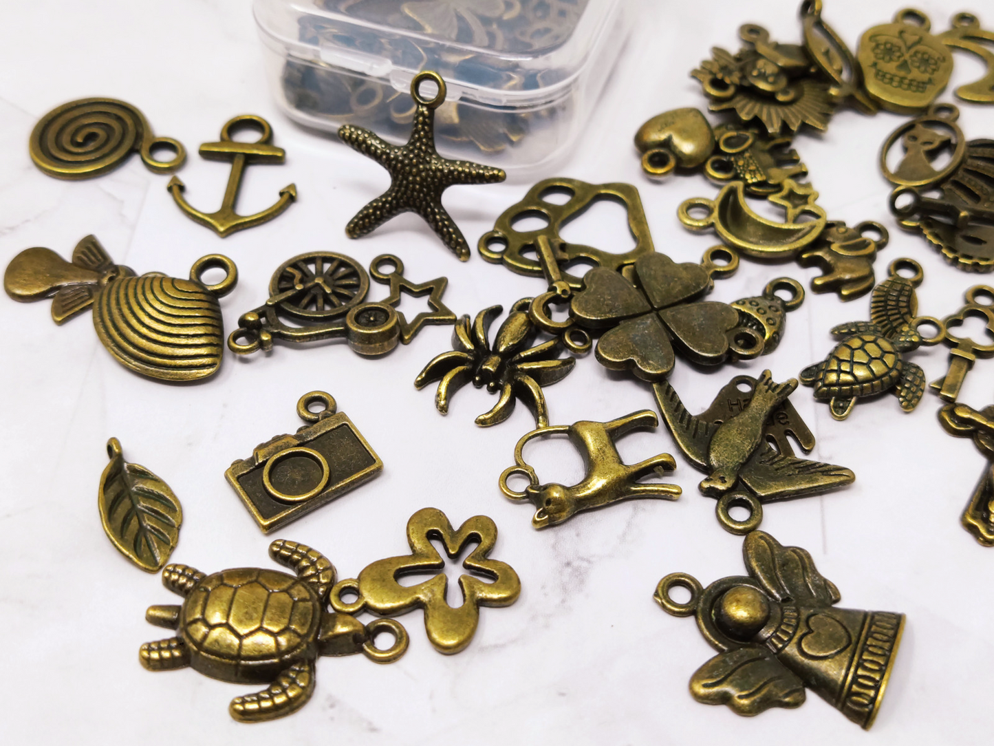 20 pcs Bulk Alloy Charms for Bracelet or Necklace Pendant for Jewelry Making Supplies